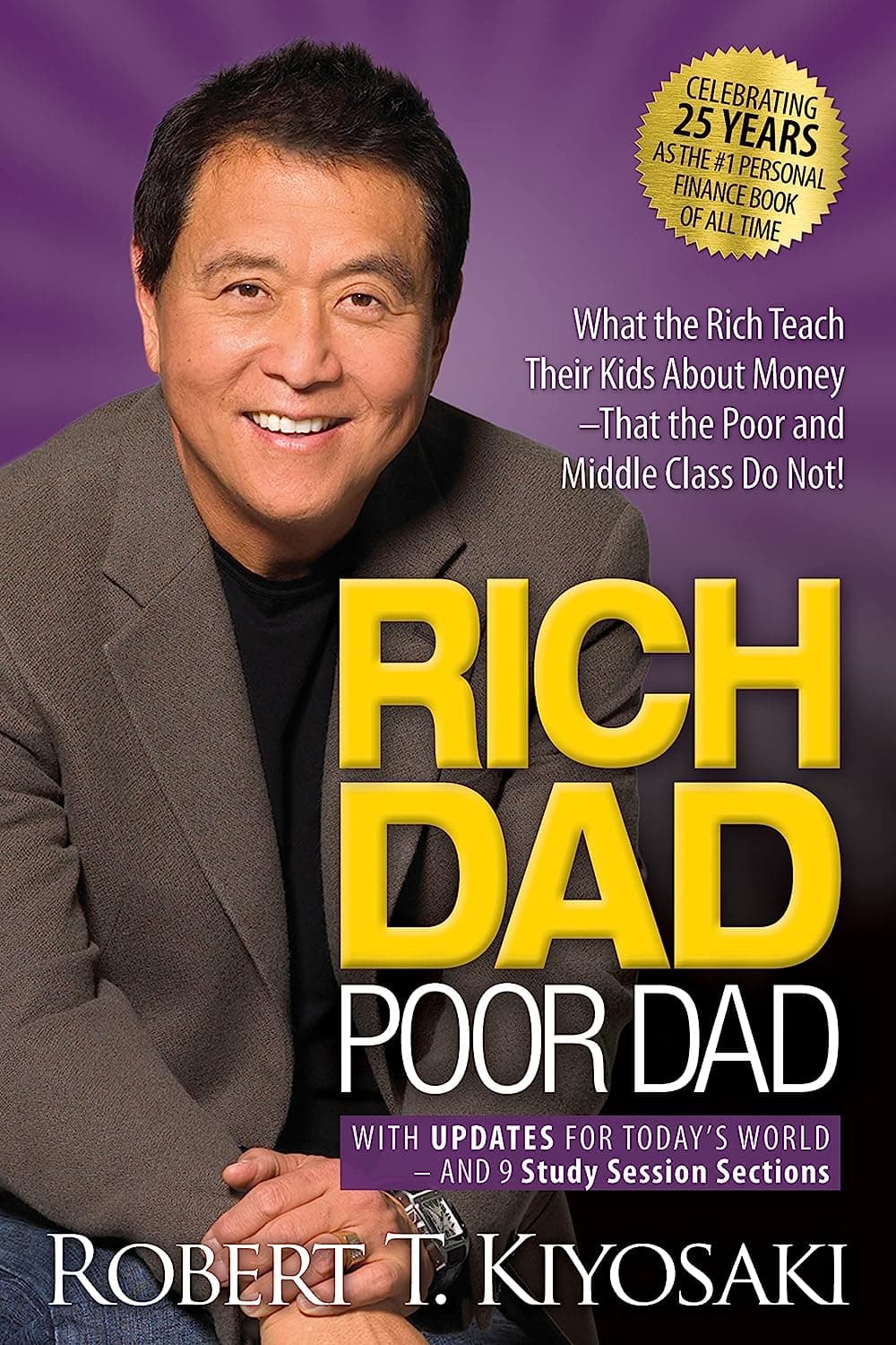 Cover of Rich Dad Poor Dad by Robert T. Kiyosaki